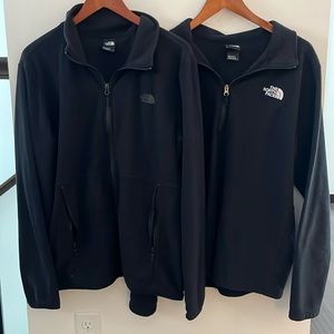 2 North Face Fleece Jackets